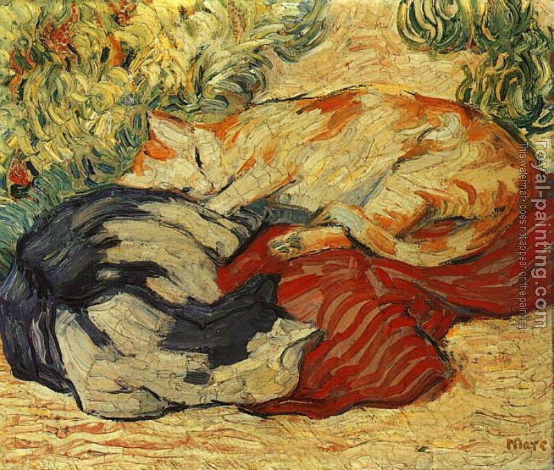 Franz Marc : Cats Franz Marc : Cats